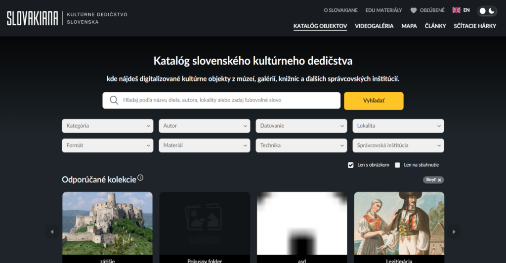 Slovakiana web